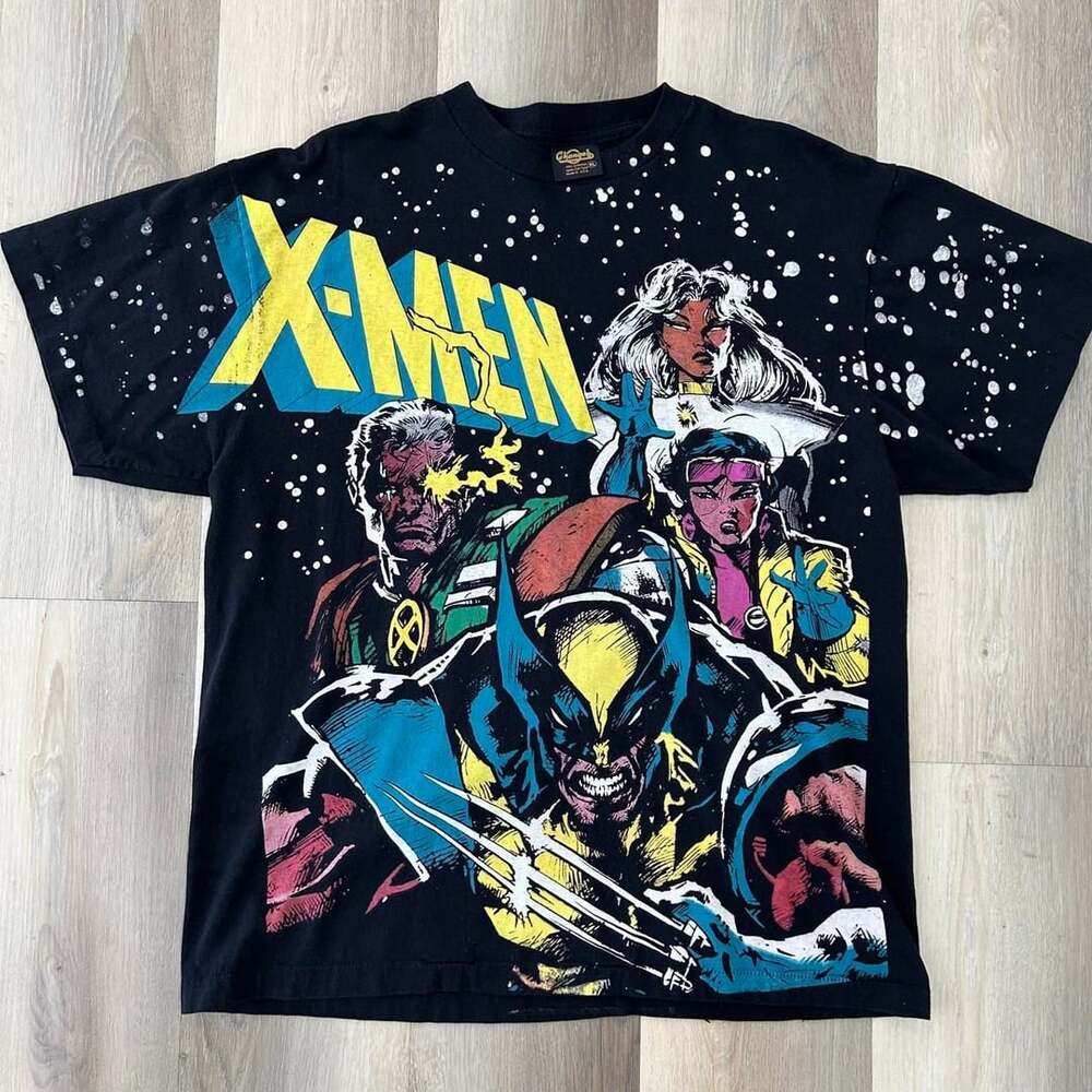 Changes X-Men Wolverine Marvel Graphic T-Shirt Size XL Black Cotton